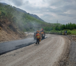 Trải thảm nhựa 001