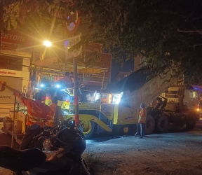 thi công thảm nhựa tối